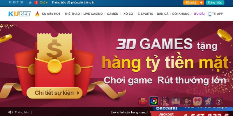 Các chương trình khuyến mãi Kubet thu hút đông đảo người tham gia